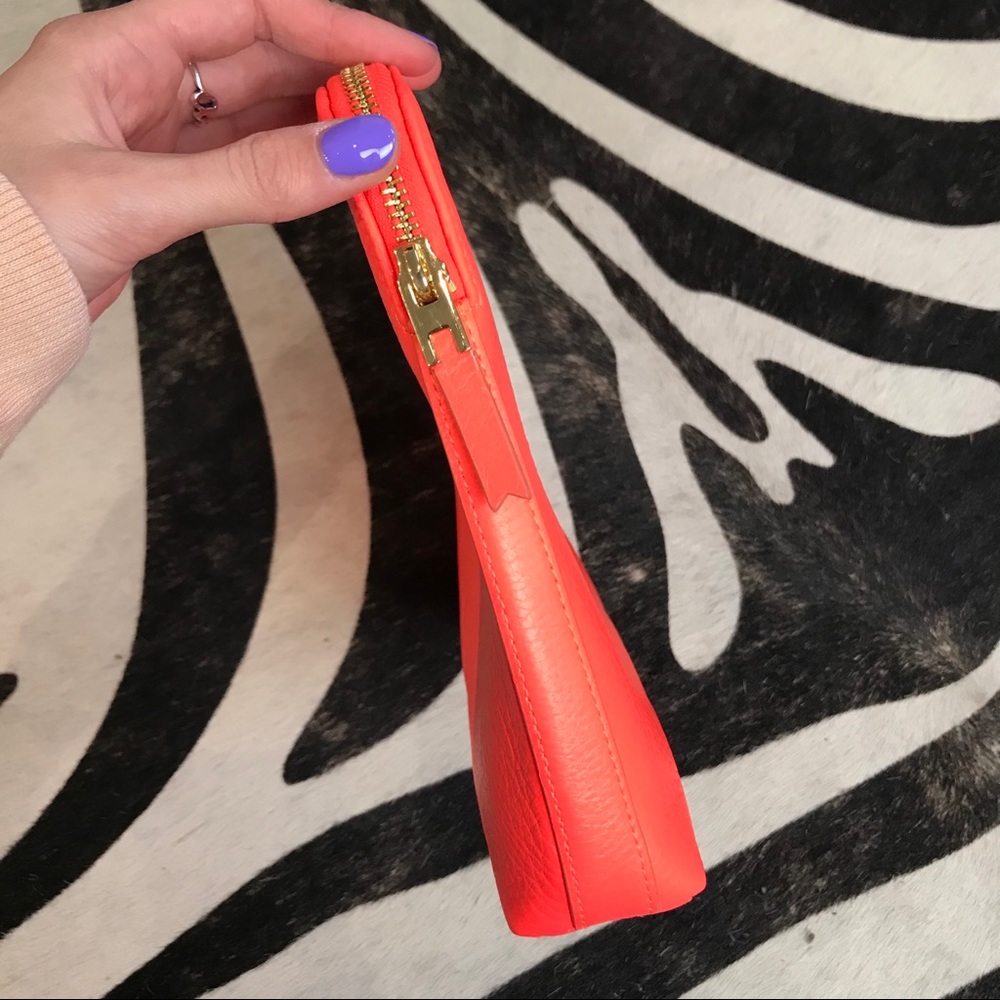 NWOT India Hicks Neon Insider Bag Clutch - Picture 3 of 8